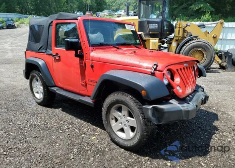 2016 Jeep Wrangler Sport z USA, uszkodzony, nr VIN 1C4AJWAGXGL345853